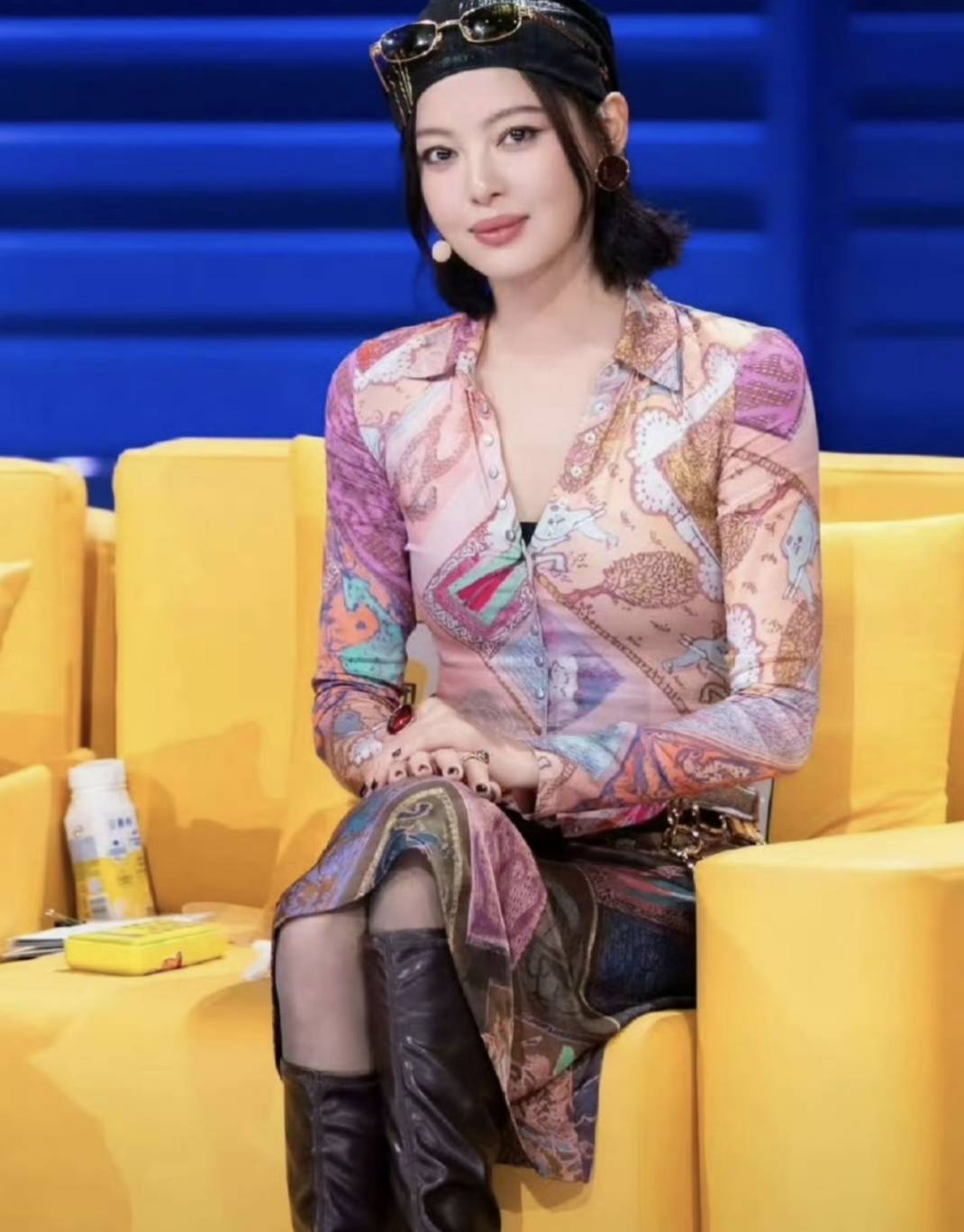 辛芷蕾千禧辣妹造型引爆全场王菲看了都得说“绝”！
